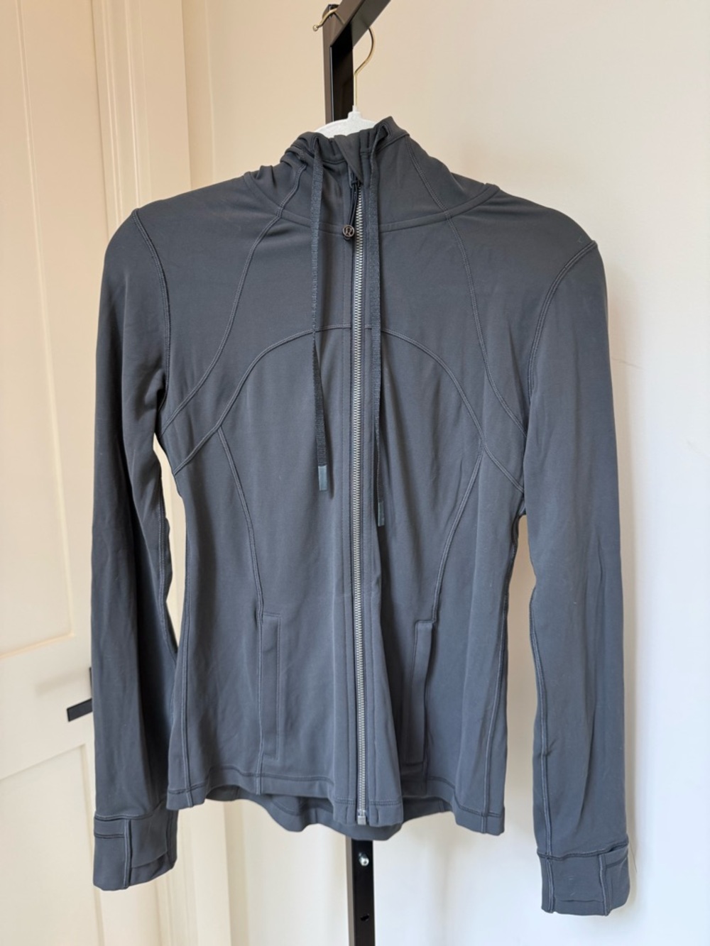 Lululemon Women’s Steel Gray Nulu Define Hooded Jacket